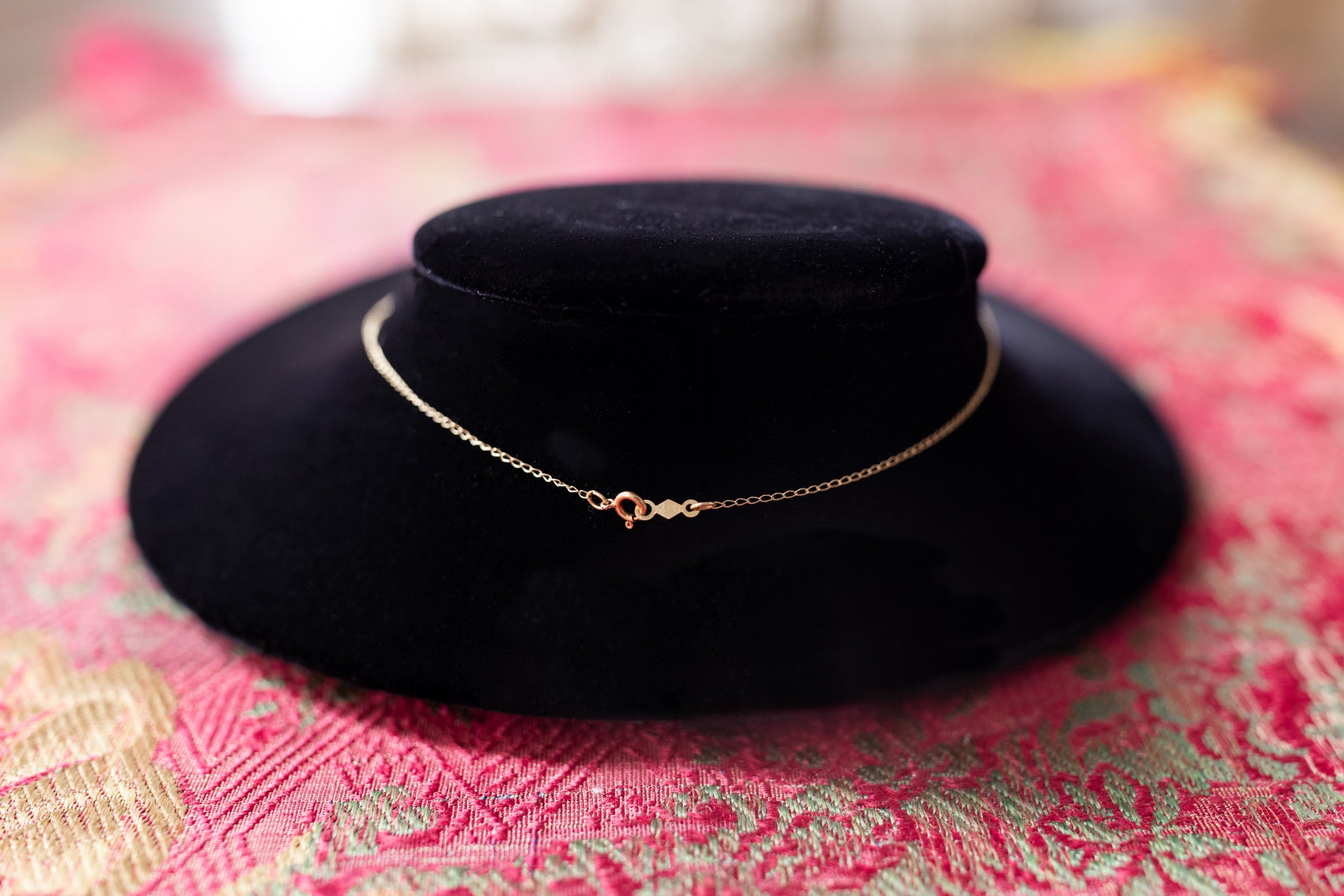 Edwardian 14k Rose Cut Diamond Arrow Conversion Necklace