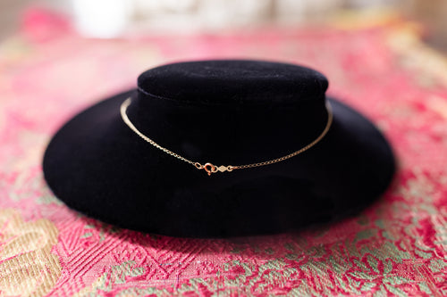 Edwardian 14k Rose Cut Diamond Arrow Conversion Necklace