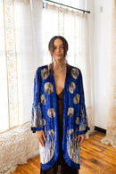 1920s French Couture Starry Night Sequin Jacket