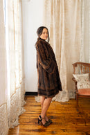 1930s Warm Brown Art Deco Beaver Fur Coat