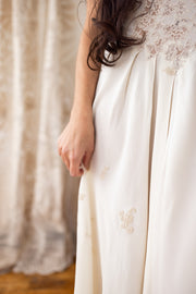 Demetra's Ivory Silk and Lace Bridal Slip